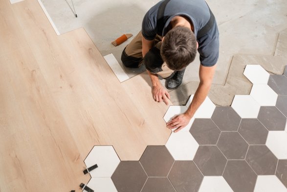 Flooring installation services in Concord